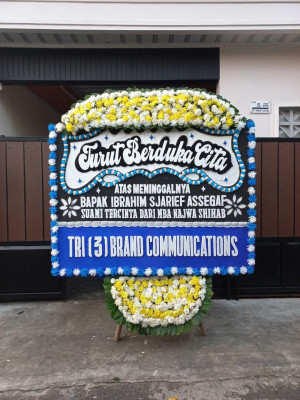 Papan Bunga Duka di Karang Raja